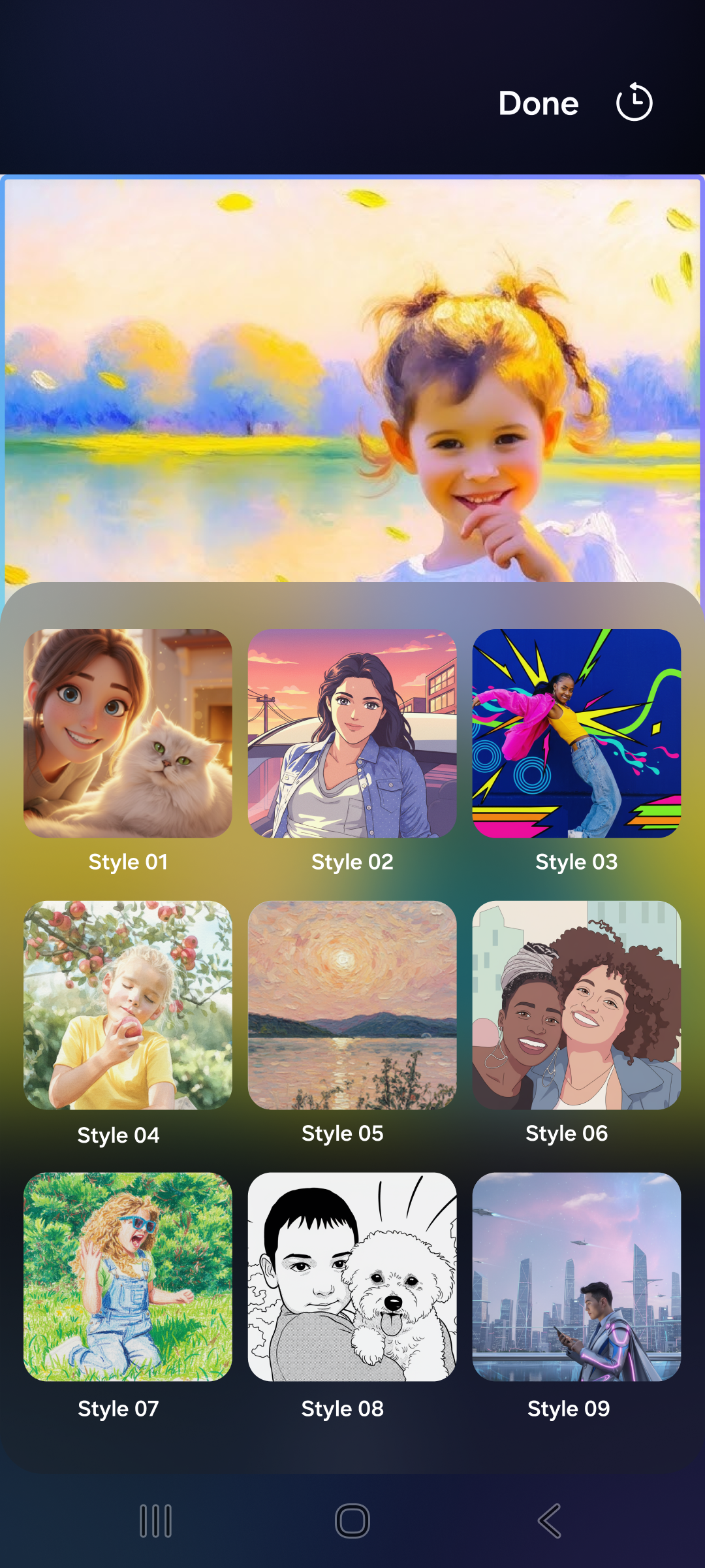 Style tray
